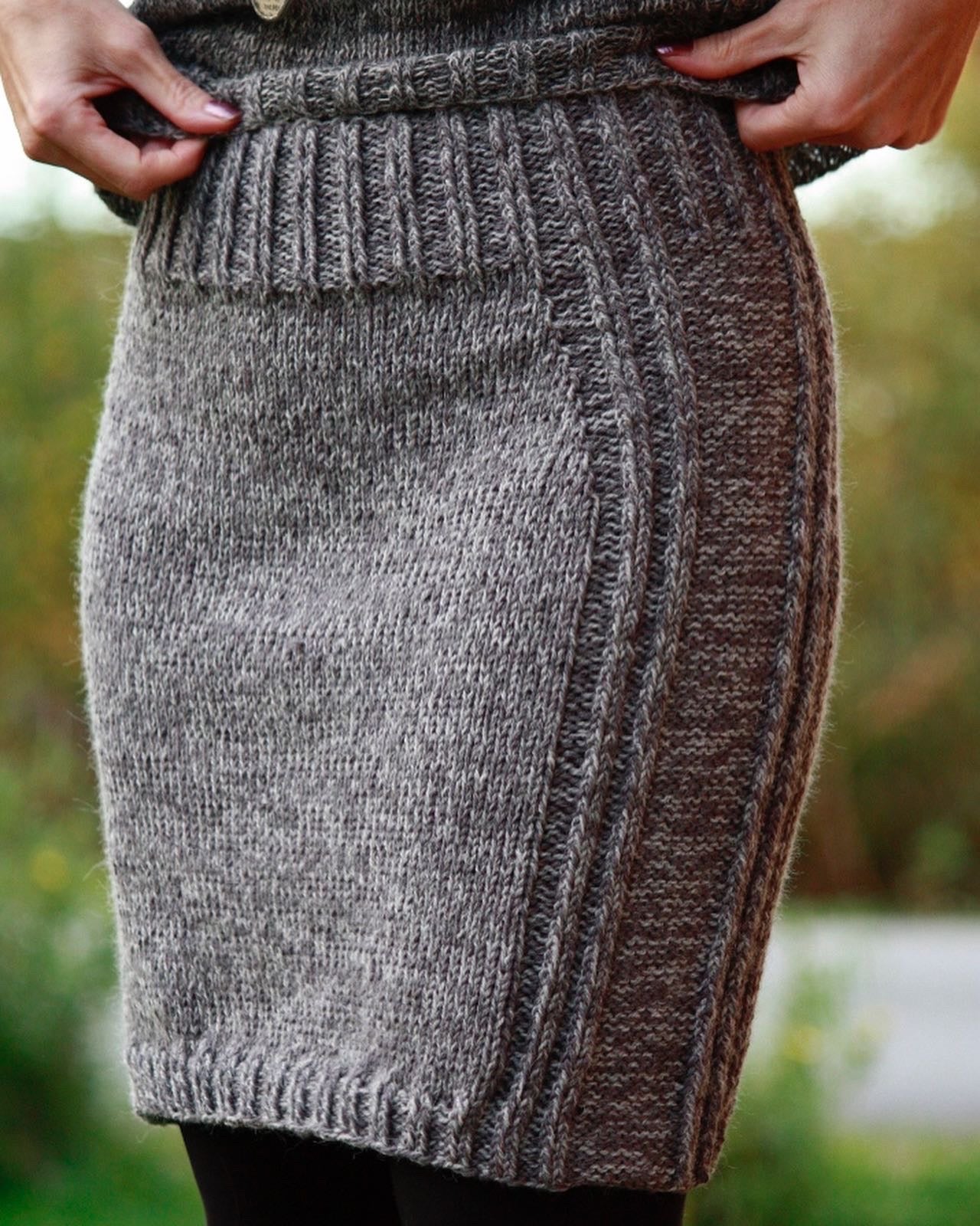 Pattern Enkel skirt