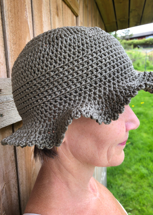 Oppskrift Enkel hatt og veske - My Summer hat og My Summer bag