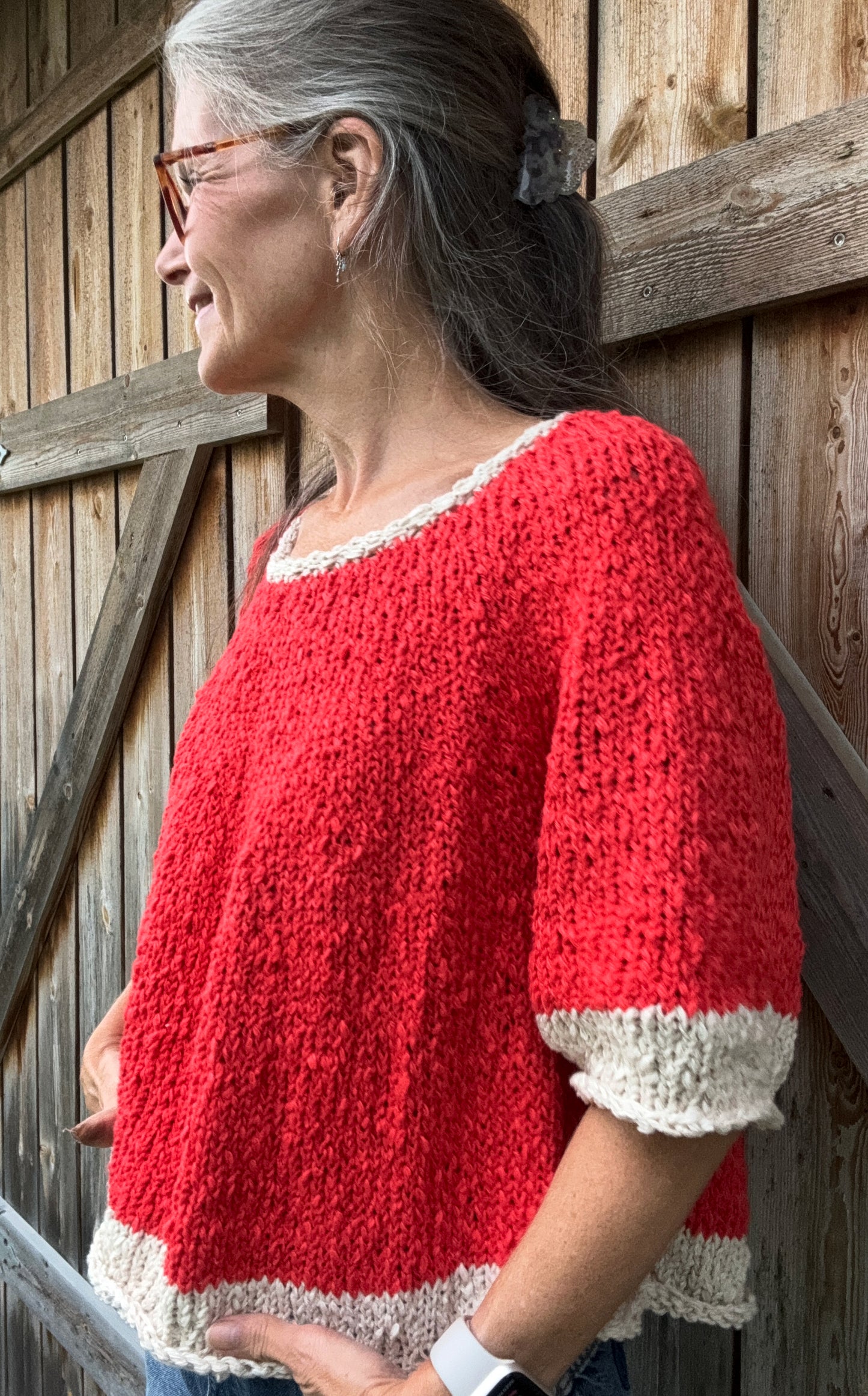 Pattern Waves Sweater