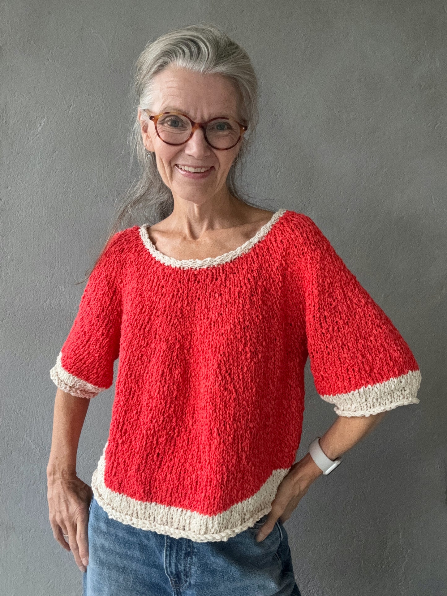 Pattern Waves Sweater