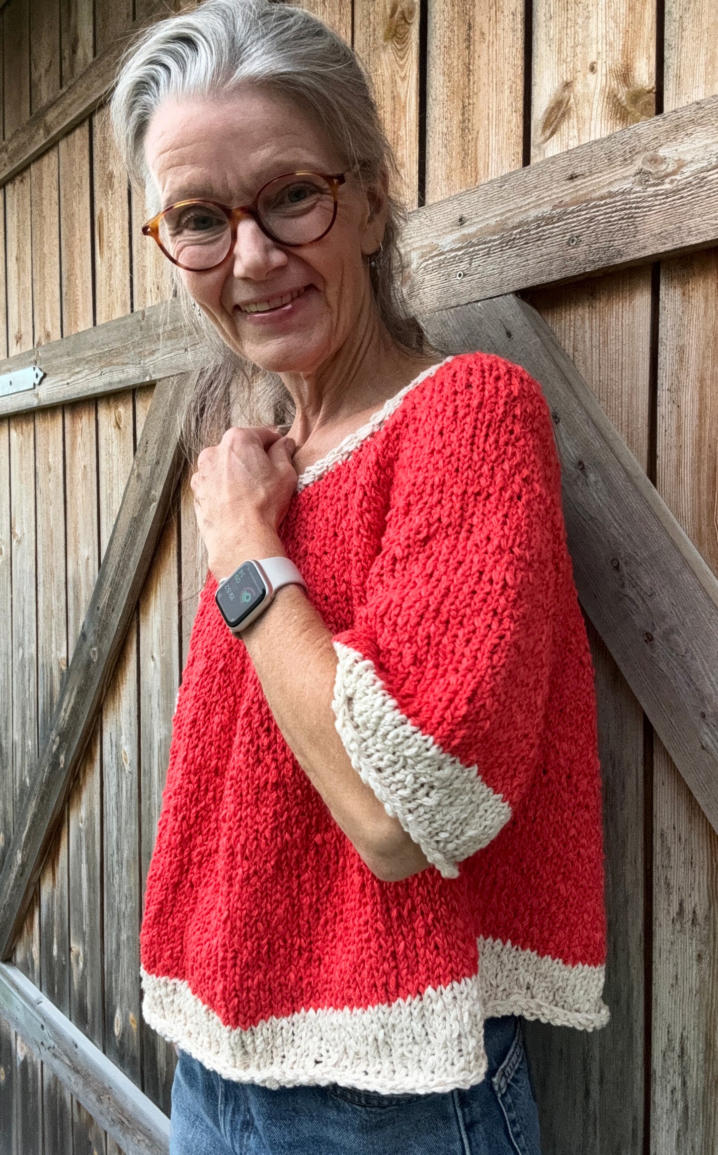 Pattern Waves Sweater