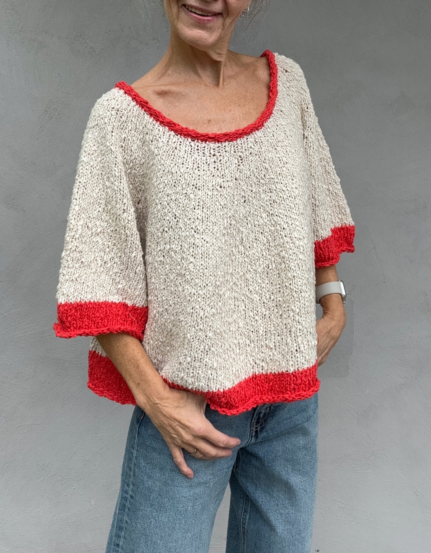 Pattern Waves Sweater