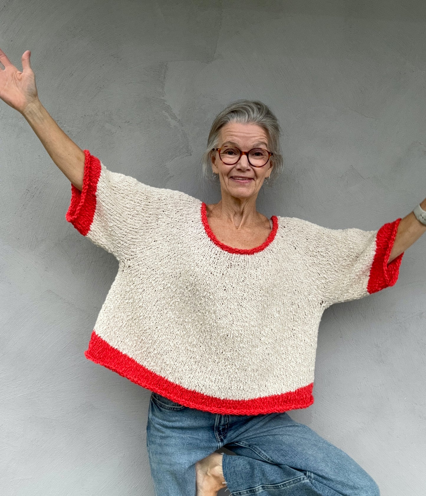 Pattern Waves Sweater