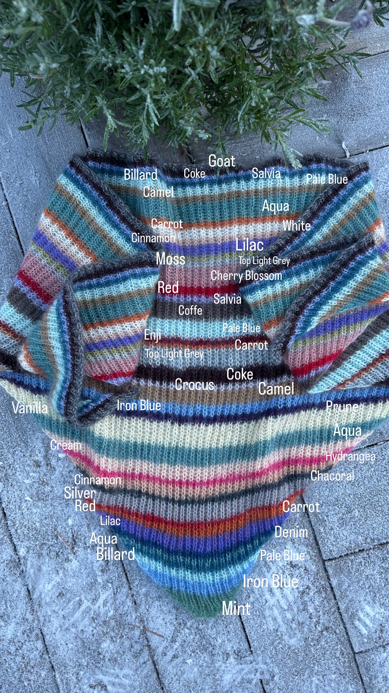Pattern Fluffy Skjerf / Fluffy Scarf