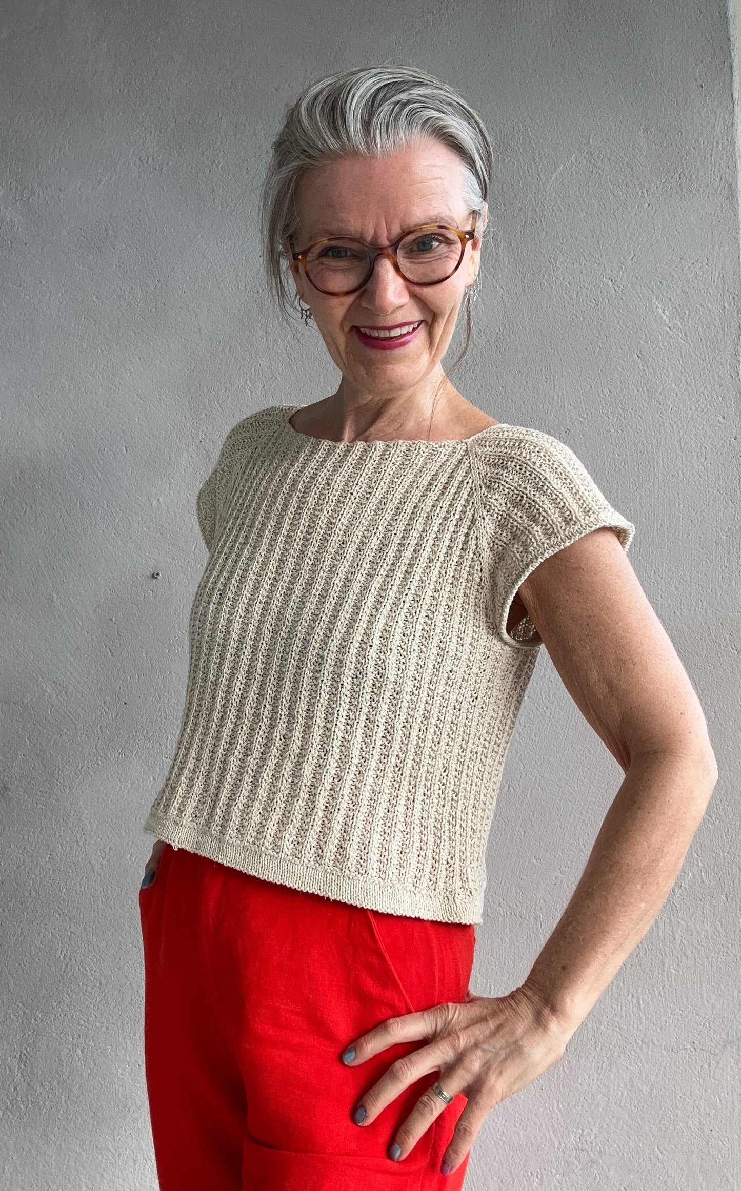 SumarJumper / Pull d'été - Modèle tricot Français