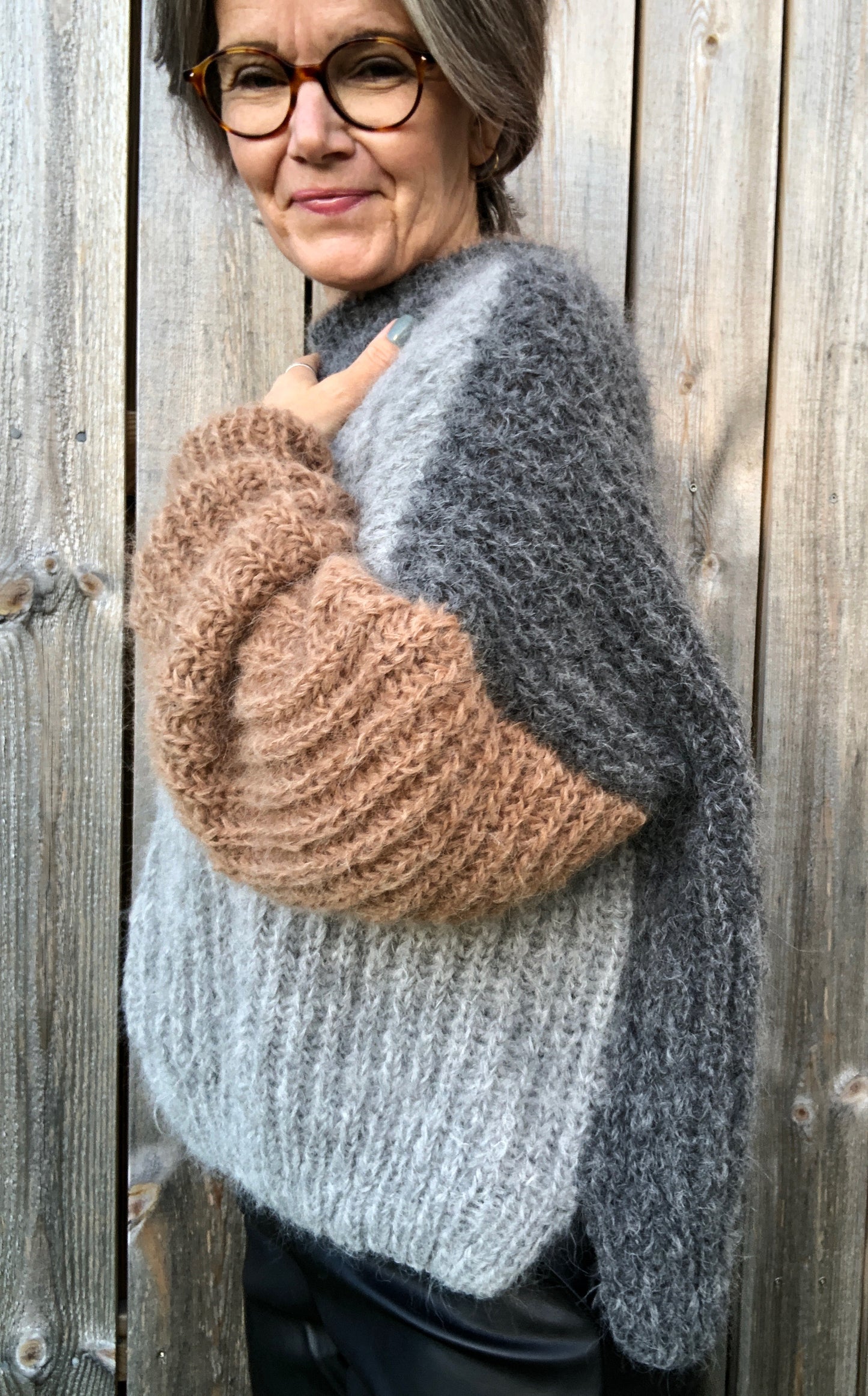 Pattern Cozy Sweater