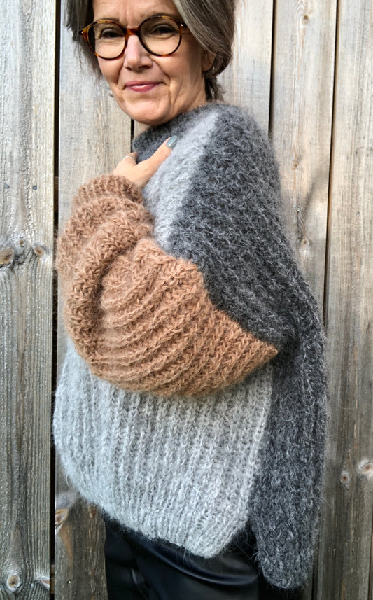 Pattern Cozy Sweater