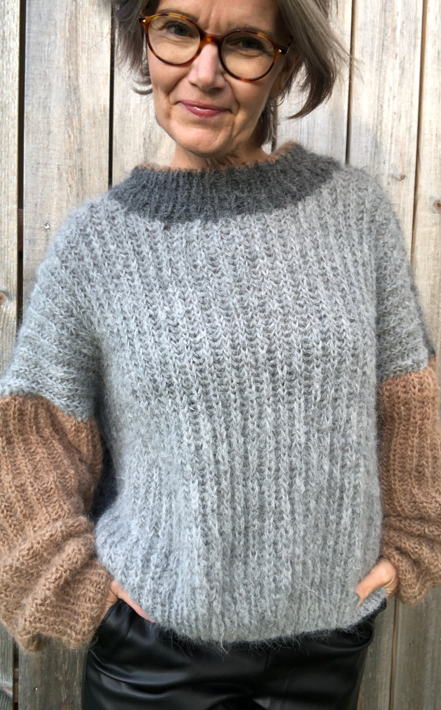 Pattern Cozy Sweater