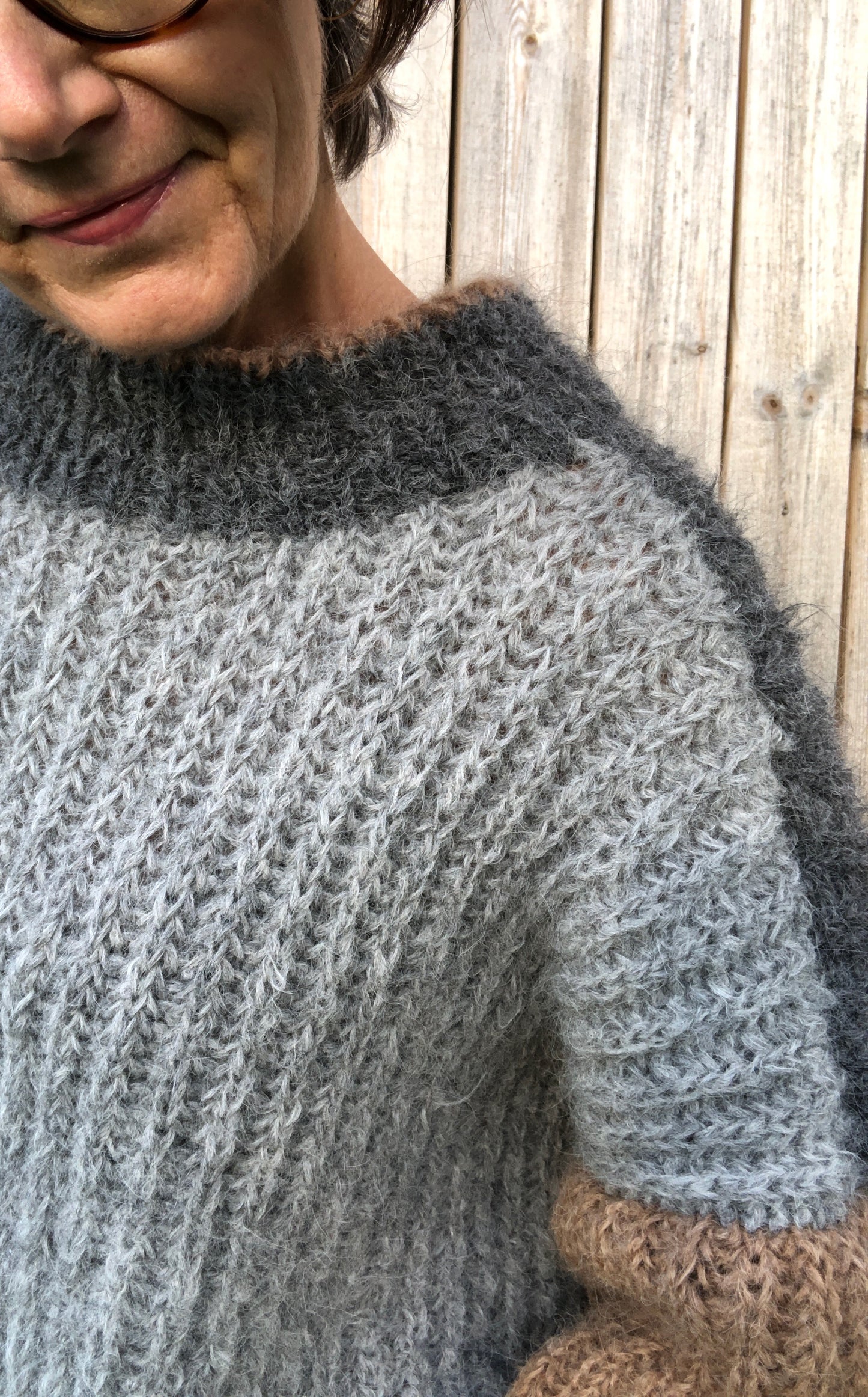 Pattern Cozy Sweater