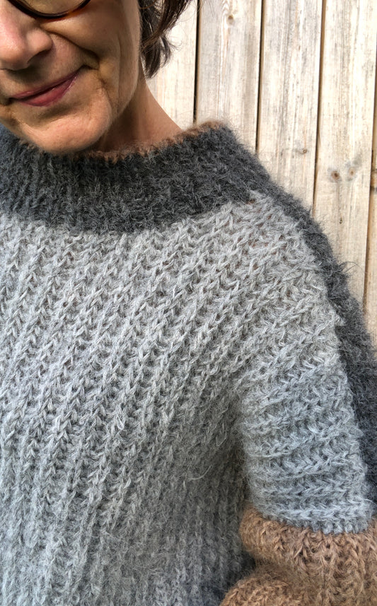 Pattern Cozy Sweater