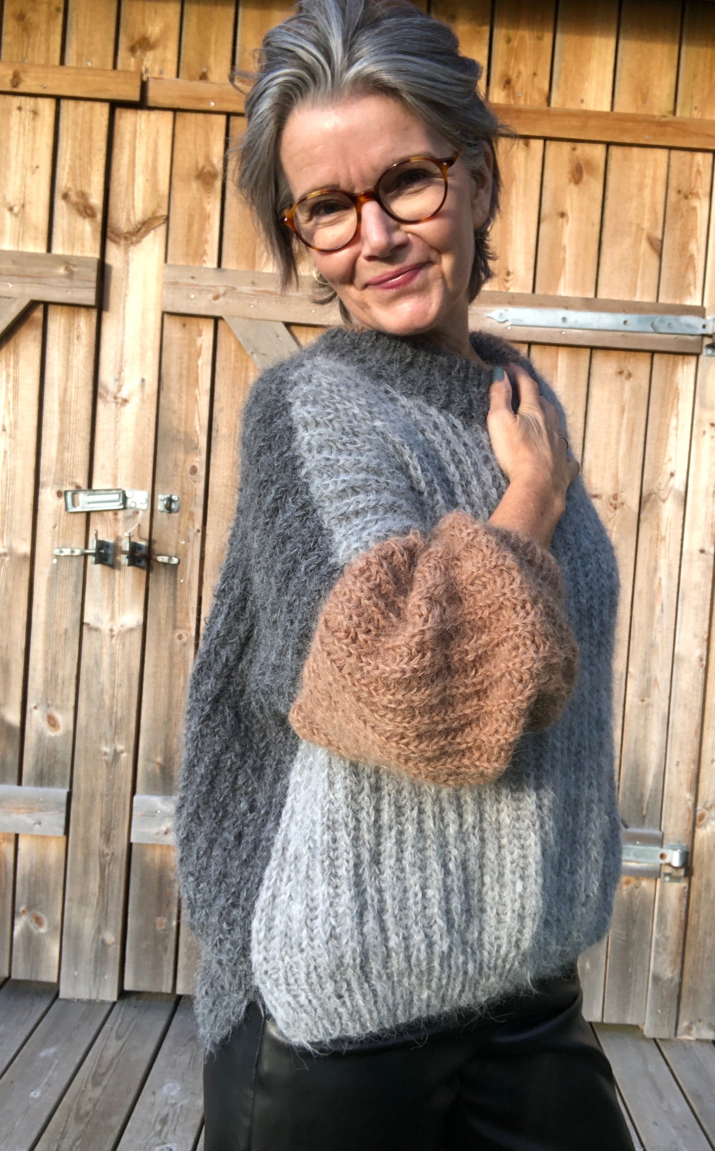 Pattern Cozy Sweater