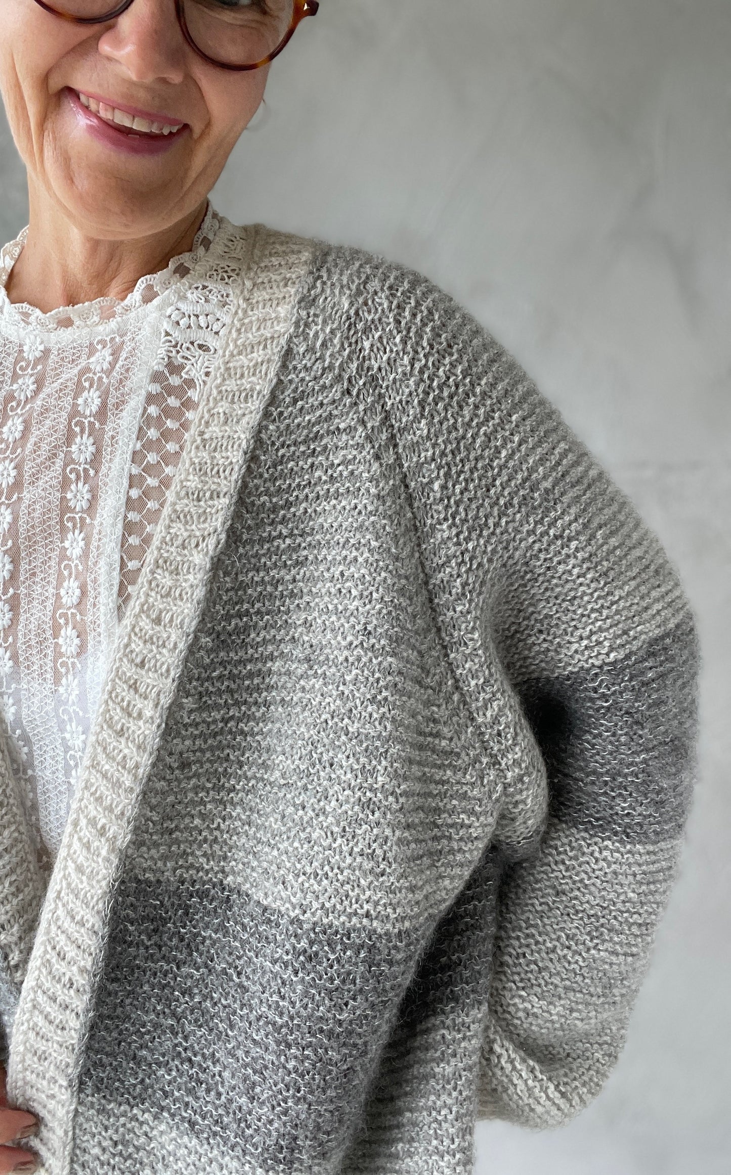 Pattern RilleStrikk jacket