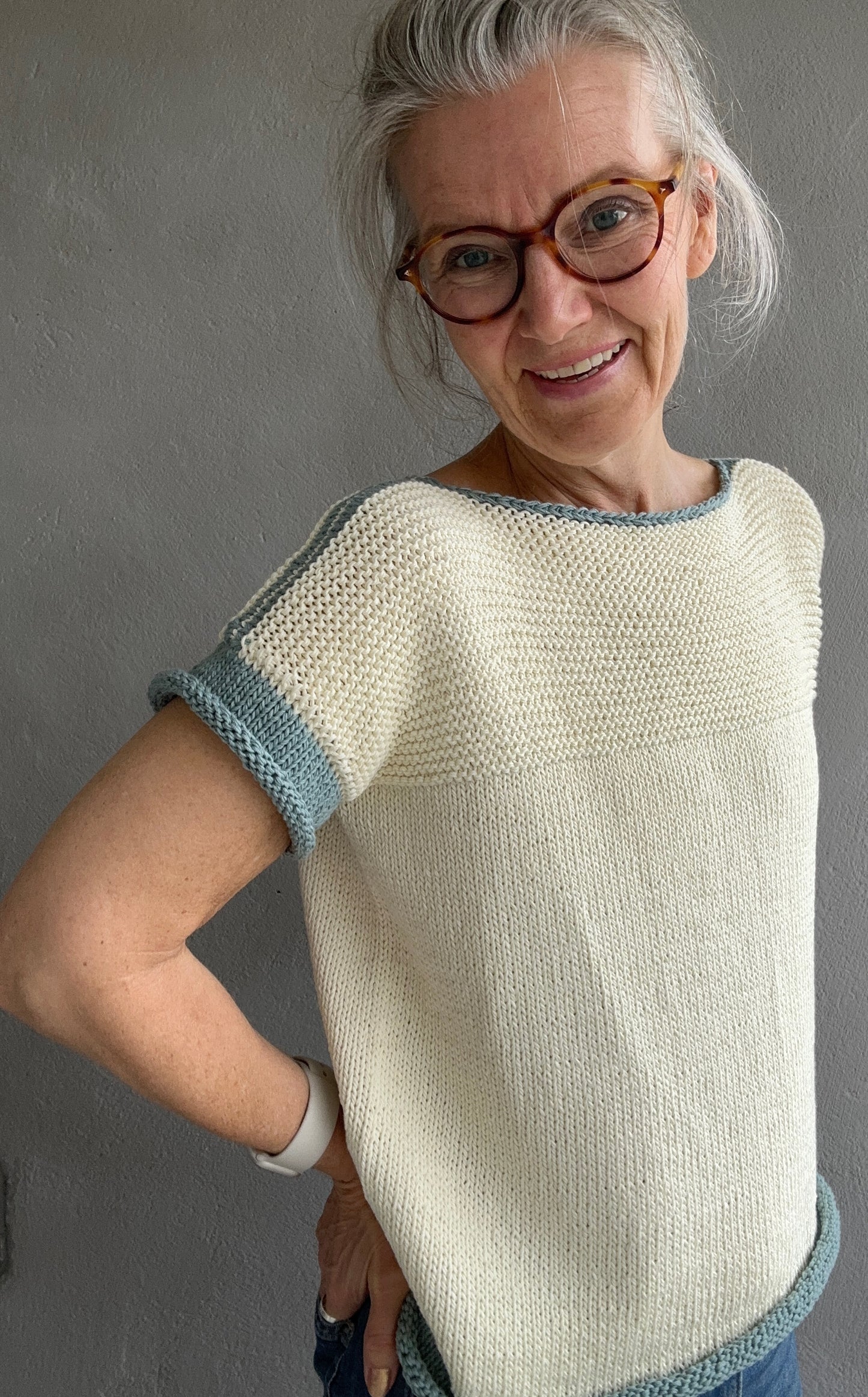 Enkel Jumper 2.0 / Pull Simple - Modèle tricot Français