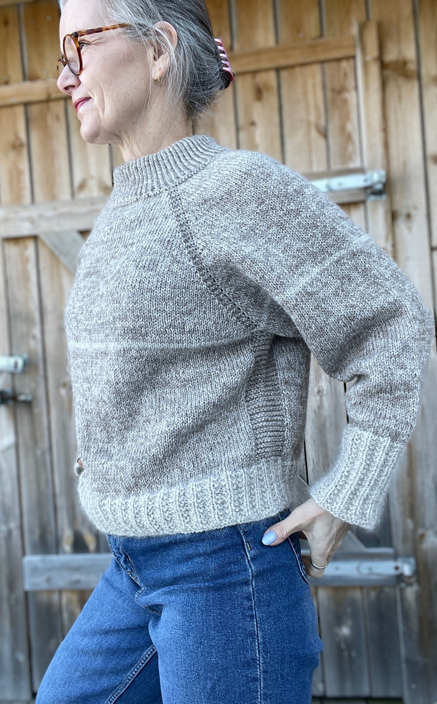 Opskrift Måha sweater - Dansk