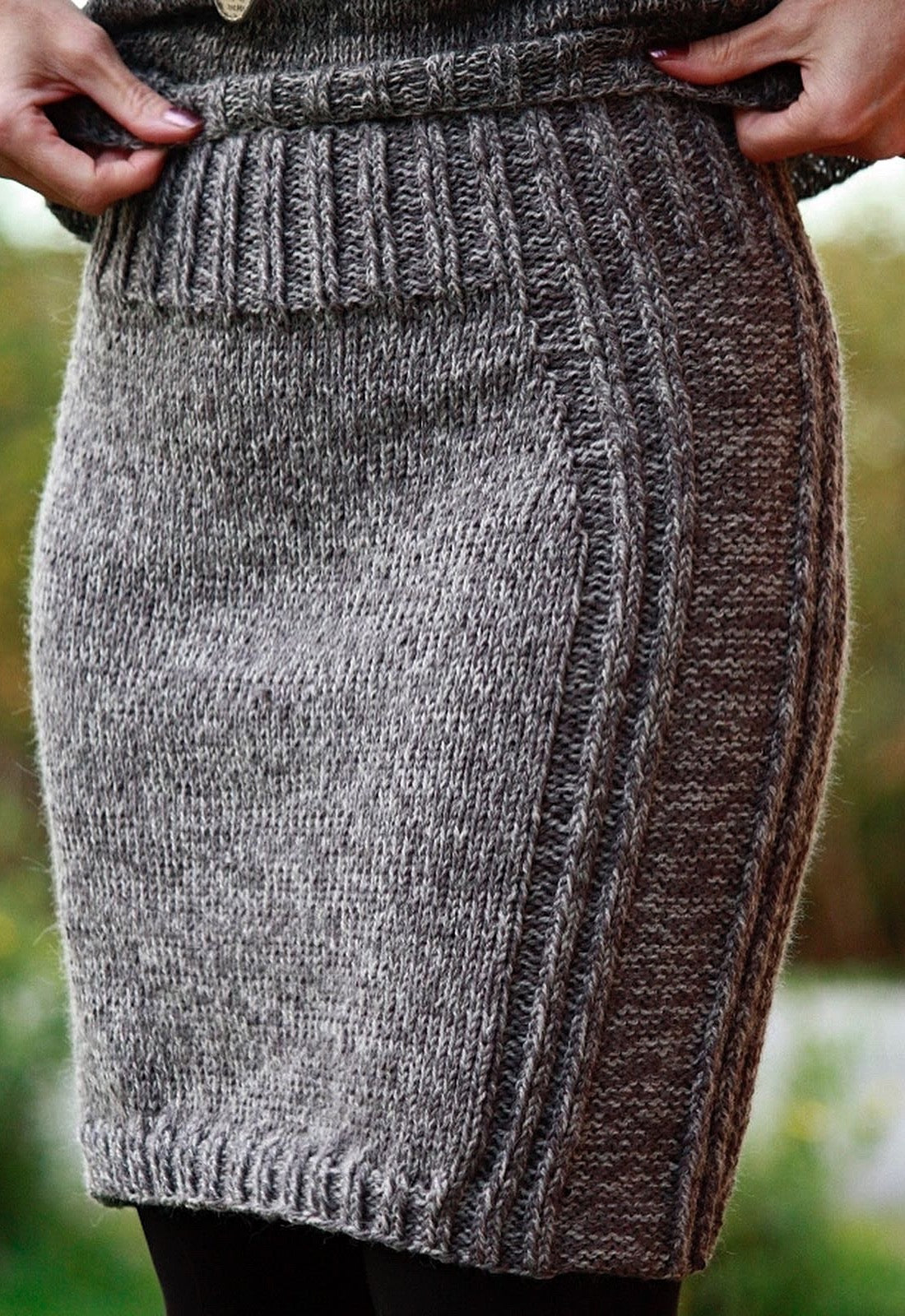 Jupe simple - Modèle tricot Français