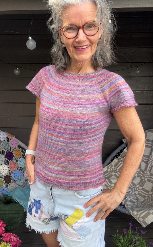 Oppskrift Multicolor Jumper