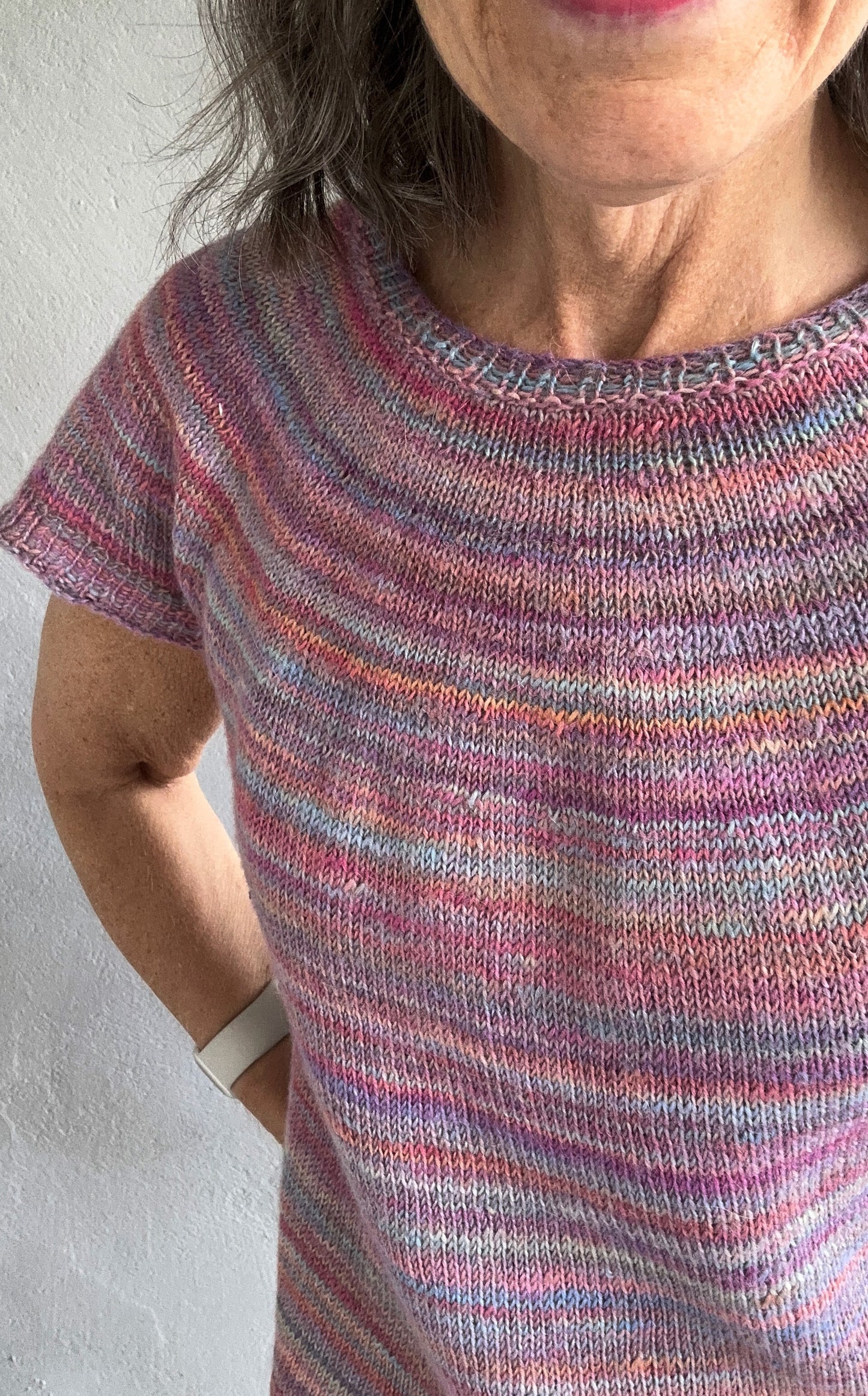 Oppskrift Multicolor Jumper