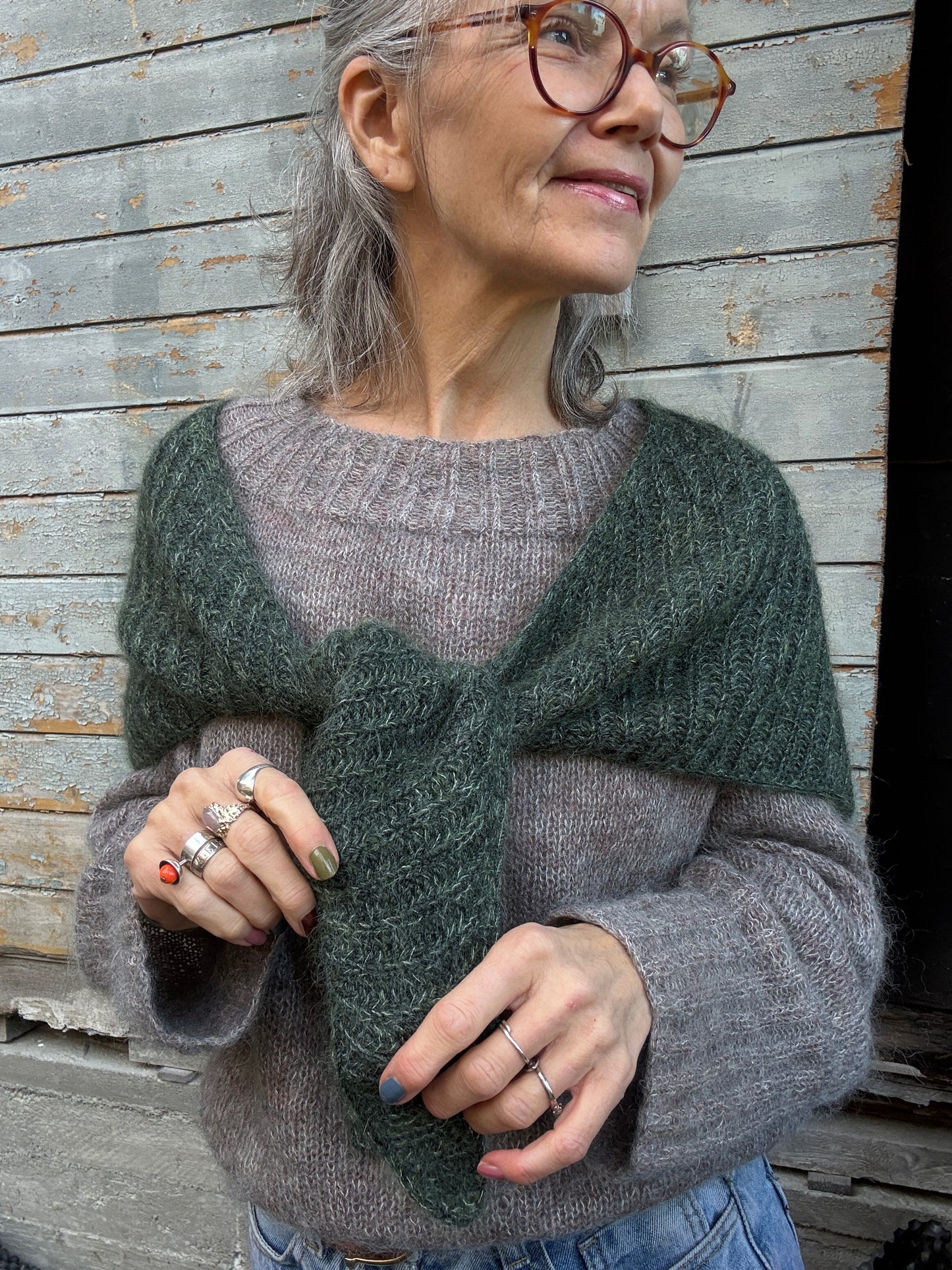 Oppskrift Brioche Scarf