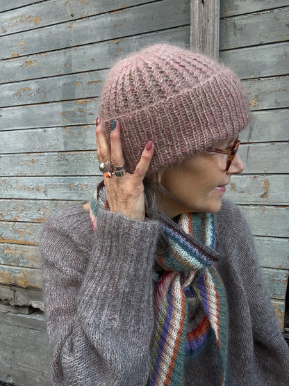 Oppskrift Venne Luen - Silk Mohair style