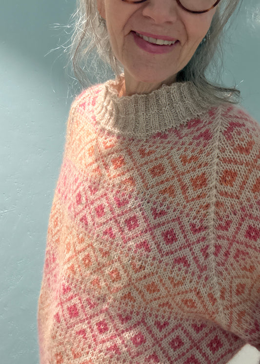 Pattern OlaMønster genser2 / OlaMønster sweater2 