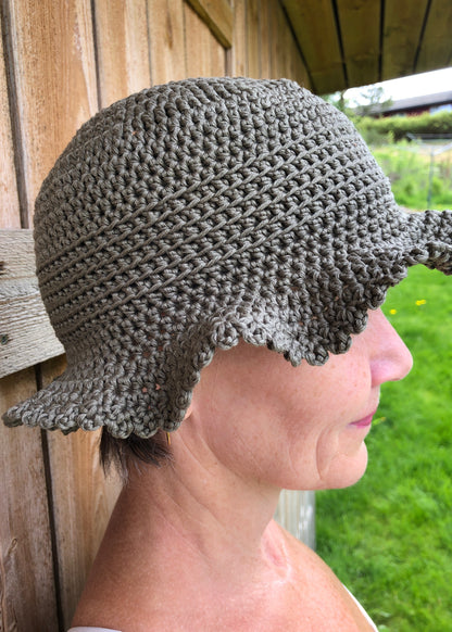 Oppskrift Enkel hatt og veske - My Summer hat og My Summer bag