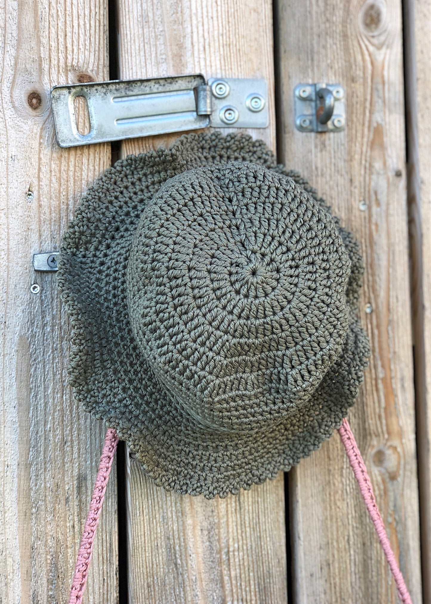 Oppskrift Enkel hatt og veske - My Summer hat og My Summer bag