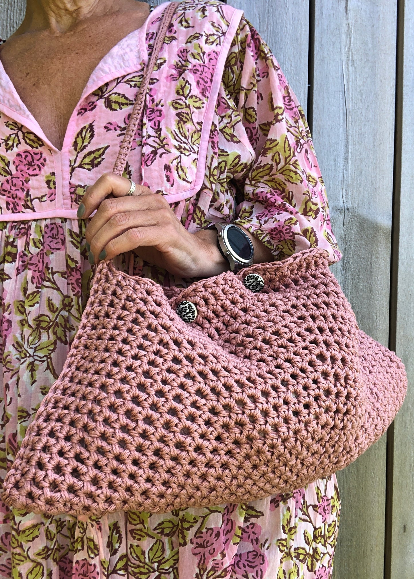 Oppskrift Enkel hatt og veske - My Summer hat og My Summer bag
