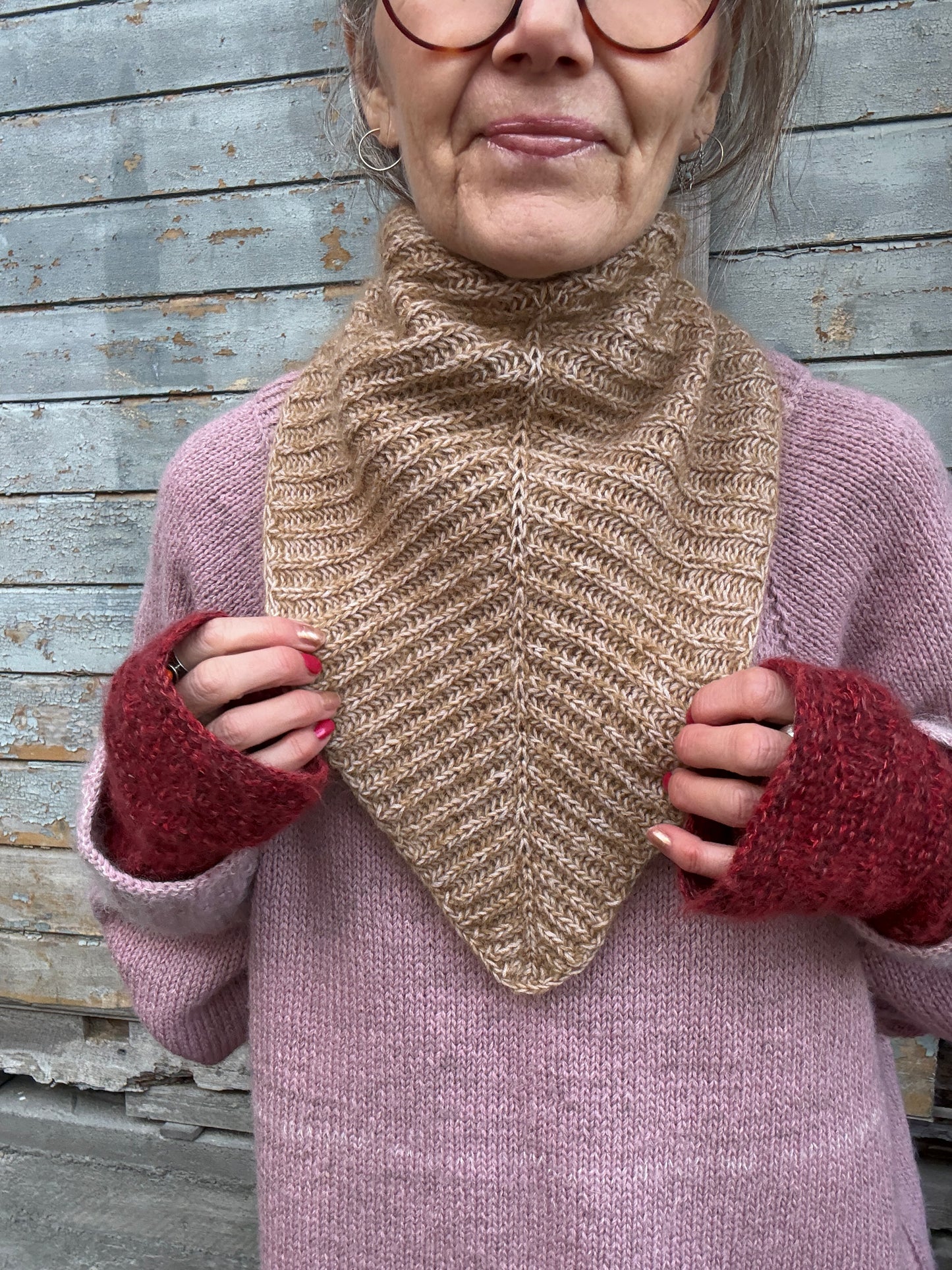 Oppskrift Brioche Scarf